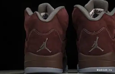 5 Air “Burgundy” Jordan 0601